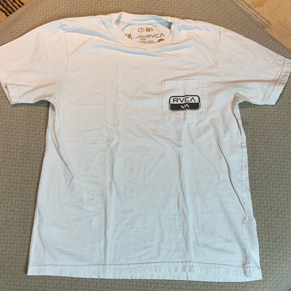 Small RVCA White T-Shirt